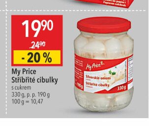 My Price Stříbřité cibulky