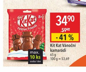 Kit Kat Vánoční kamarádi