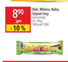 Deli, Milena, Koko, Sójové řezy
