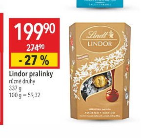 Lindor pralinky