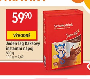 Jeden Tag Kakaový instantní nápoj