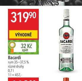 Bacardi rum