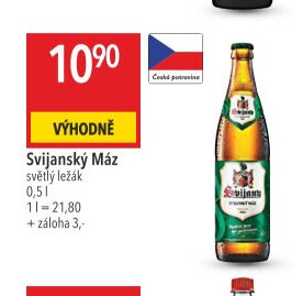 Svijanský Máz světlý ležák