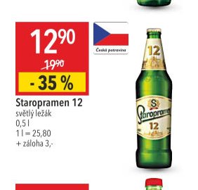 Staropramen 12 světlý ležák