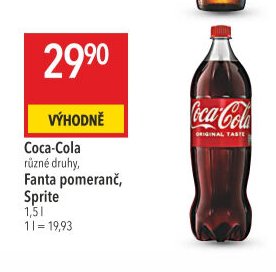 Coca-Cola, Fanta, Sprite