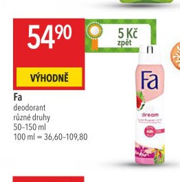 Fa deodorant