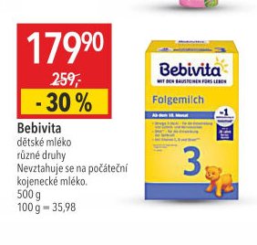 Bebivita dětské mléko