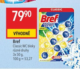 Bref Classic WC bloky
