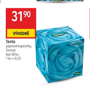 Tento papírové kapesníky