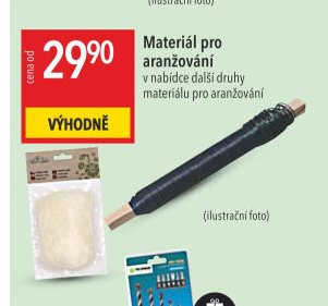 Materiál pro aranžování