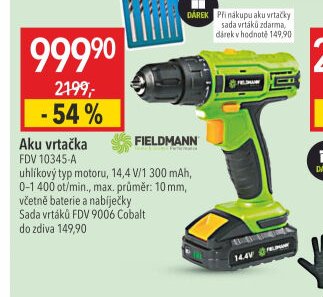 Aku vrtačka FDV 10345-A
