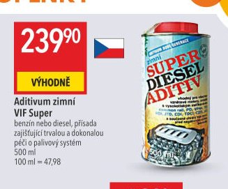 Aditivum zimní VIF Super