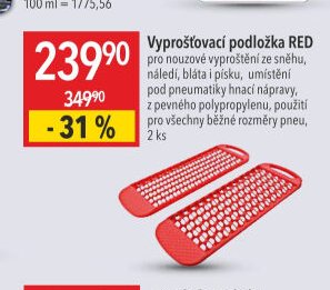 Vyprošťovací podložka RED