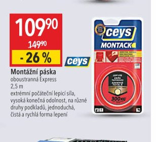 Montážní páska Ceys
