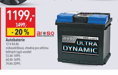 Autobaterie Aroso