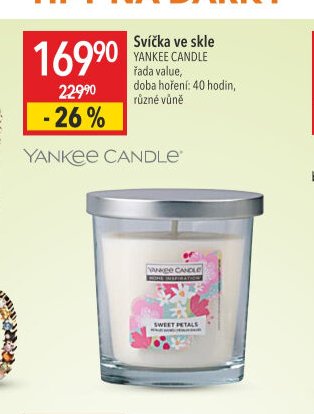 Svíčka ve skle YANKEE CANDLE