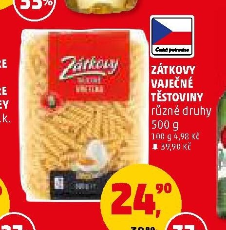 Zátkovy vaječné těstoviny