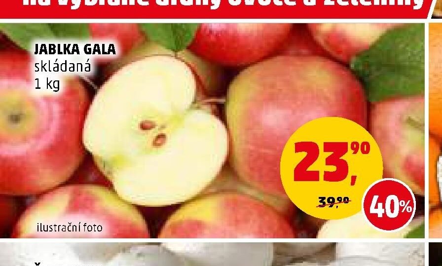 JABLKA GALA skládaná 1 kg
