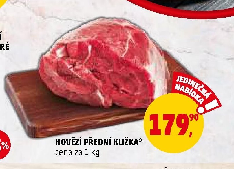 HOVĚZÍ PŘEDNÍ KLIŽKA