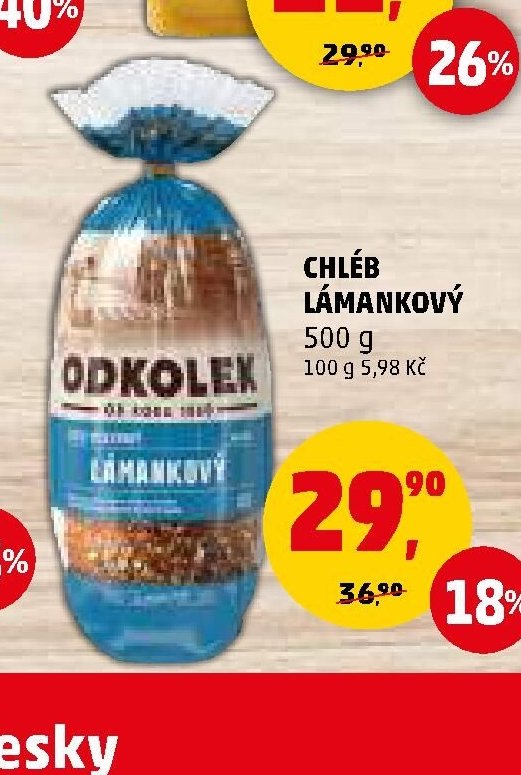 CHLÉB LÁMANKOVÝ
