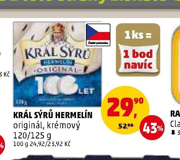 KRÁL SÝRŮ HERMELÍN