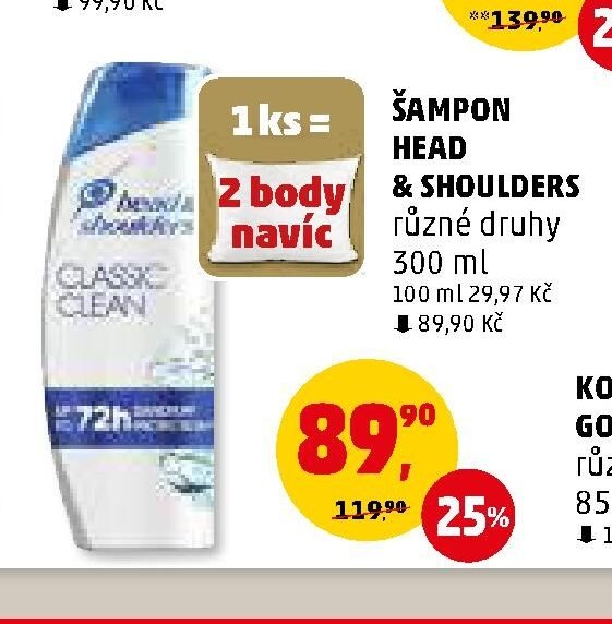 ŠAMPON HEAD & SHOULDERS