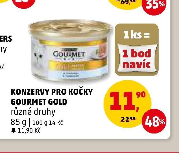 KONZERVY PRO KOČKY GOURMET GOLD