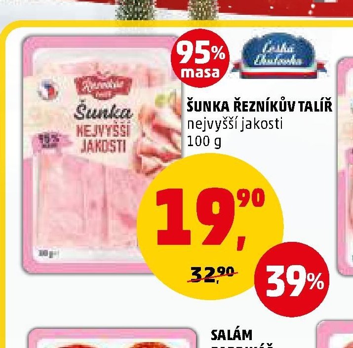 ŠUNKA ŘEZNÍKŮV TALÍŘ