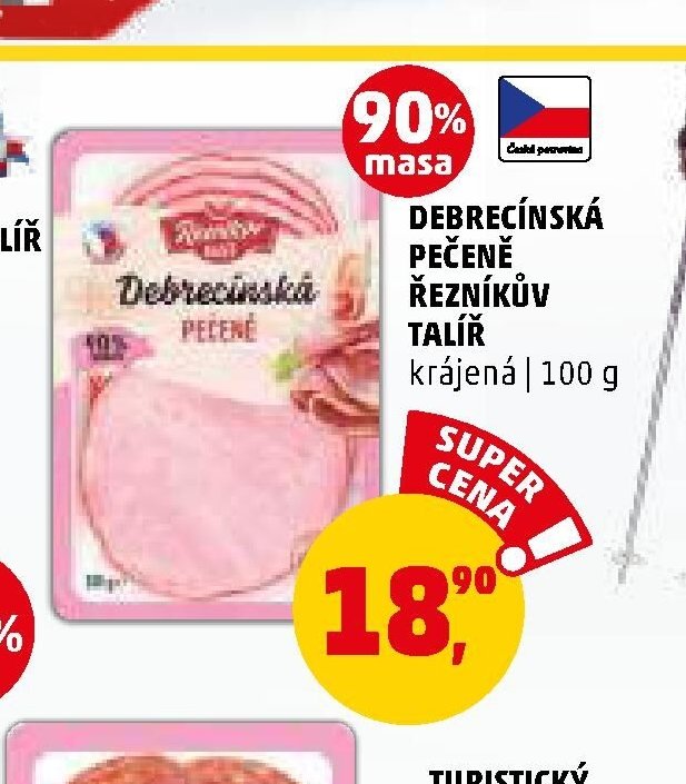 DEBRECÍNSKÁ PEČENĚ ŘEZNÍKŮV TALÍŘ