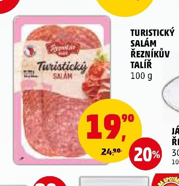 TURISTICKÝ SALÁM ŘEZNÍKŮV TALÍŘ