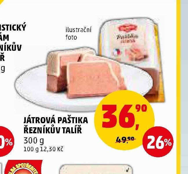 JÁTROVÁ PAŠTIKA ŘEZNÍKŮV TALÍŘ