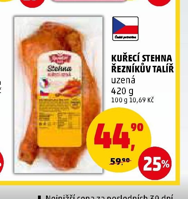 KUŘECÍ STEHNA ŘEZNÍKŮV TALÍŘ