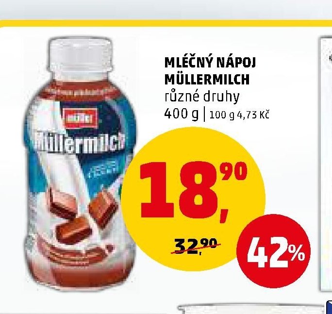 MLÉČNÝ NÁPOJ MÜLLERMILCH