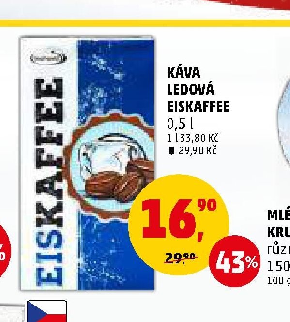 KÁVA LEDOVÁ EISKAFFEE