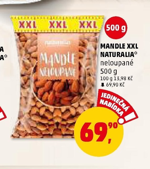 Mandle XXL Naturalia
