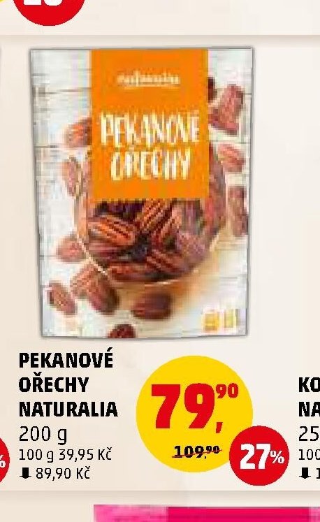 Pekanové ořechy Naturalia