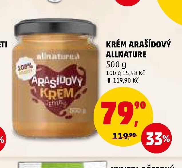 KRÉM ARAŠÍDOVÝ ALLNATURE