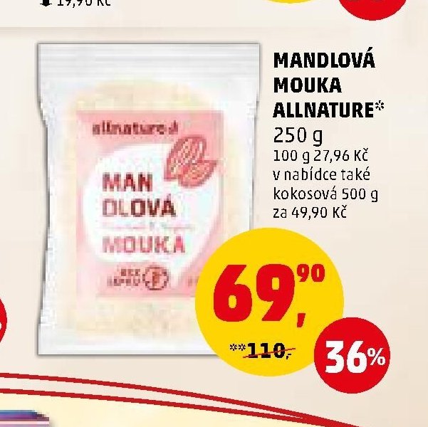 MANDLOVÁ MOUKA ALLNATURE