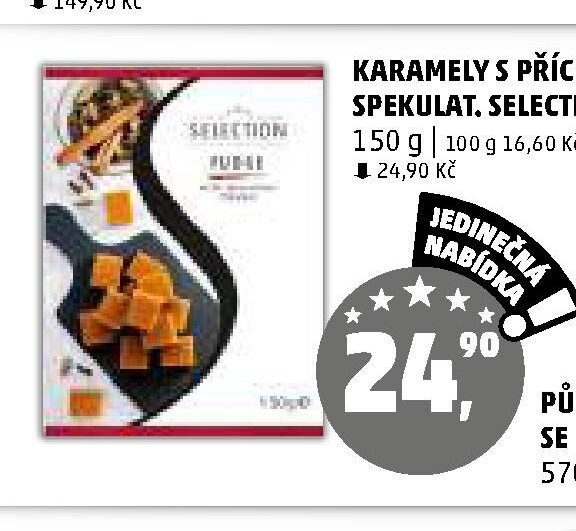 KARAMELY S PŘÍCHUTÍ SPEKULAT. SELECTION