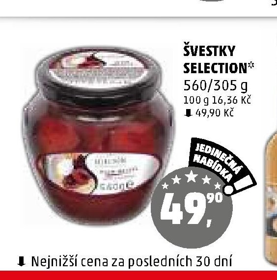 ŠVESTKY SELECTION