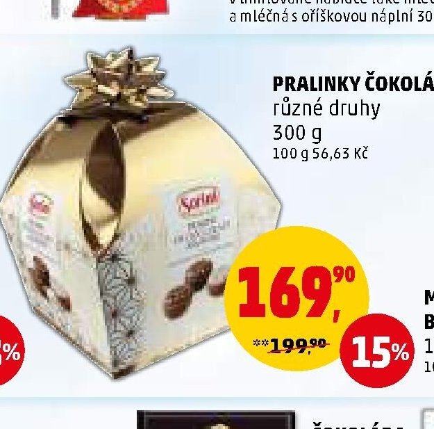 Pralinky čokoládové