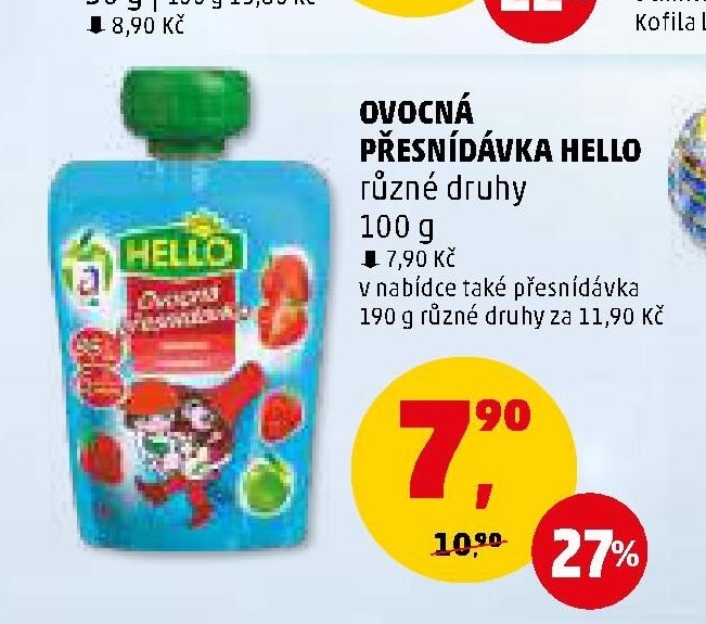 OVOCNÁ PŘESNÍDÁVKA HELLO