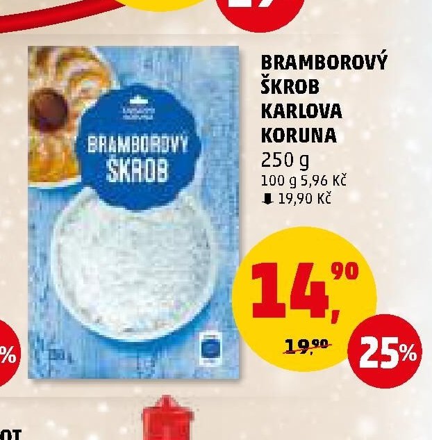 Bramborový škrob Karlova Koruna
