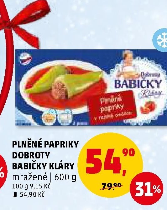 PLNĚNÉ PAPRIKY DOBROTY BABIČKY KLÁRY
