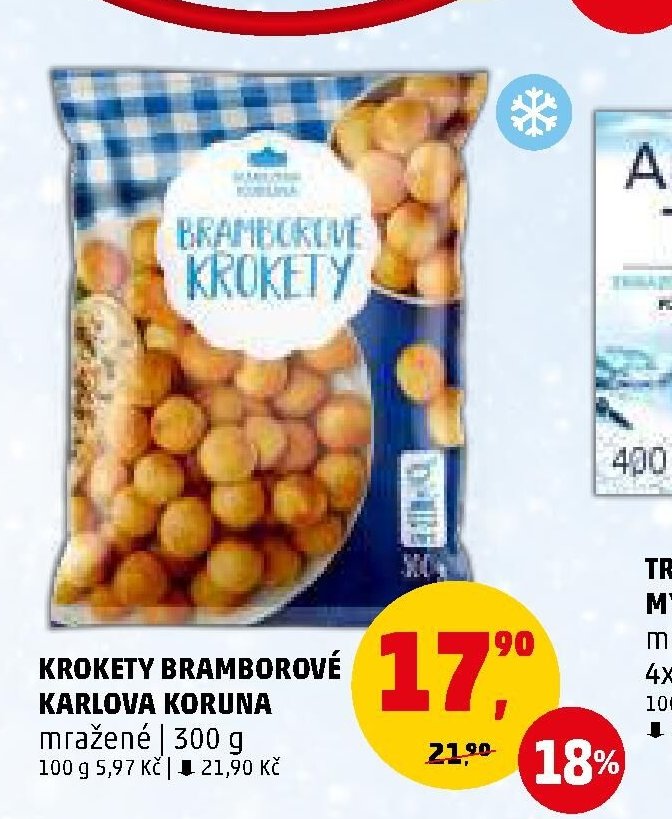 KROKETY BRAMBOROVÉ KARLOVA KORUNA