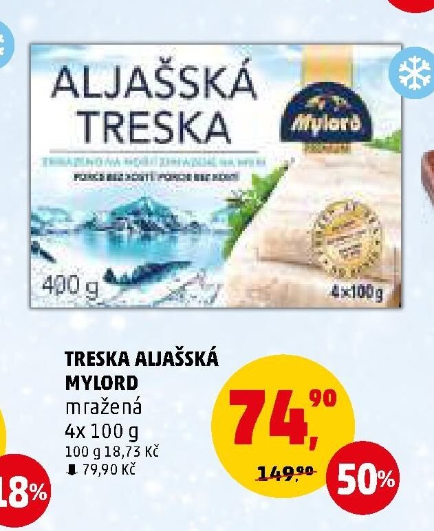 TRESKA ALJAŠSKÁ MYLORD