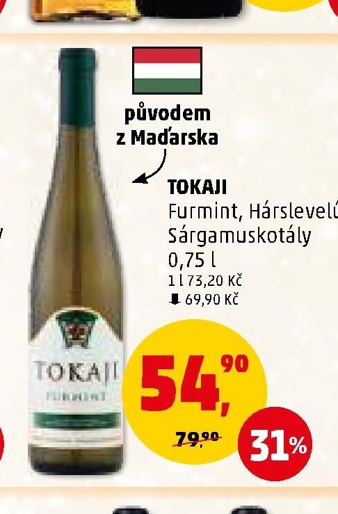 TOKAJI Furmint, Hárslevelű, Sárgamuskotály