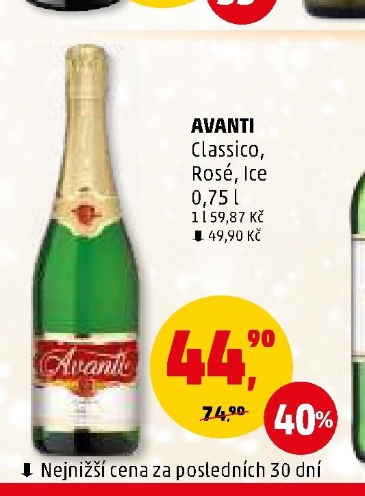 AVANTI Classico, Rosé, Ice