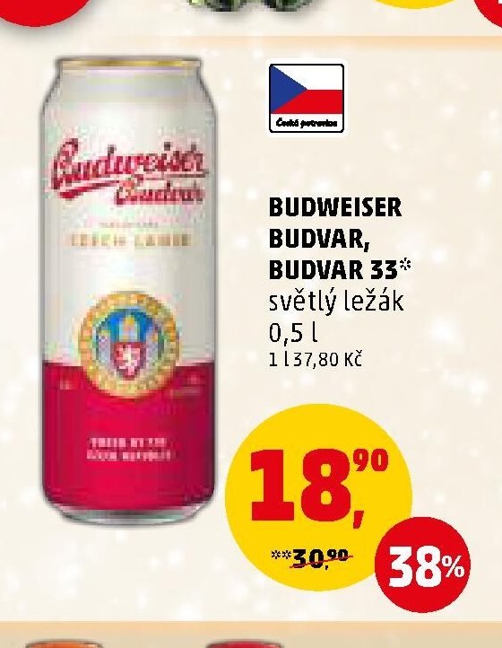 Budweiser Budvar, Budvar 33*