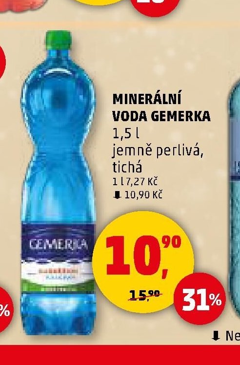 Minerální voda Gemerka